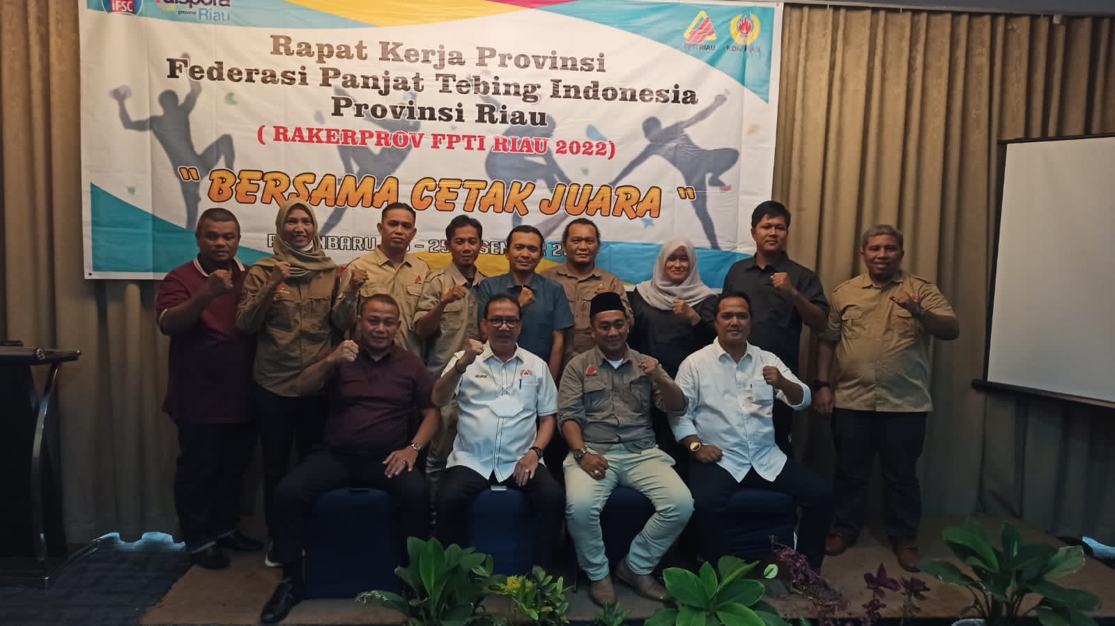 Rakerprov FPTI Riau Fokus Pada Persiapan Pra PON dan POPNAS 2023
