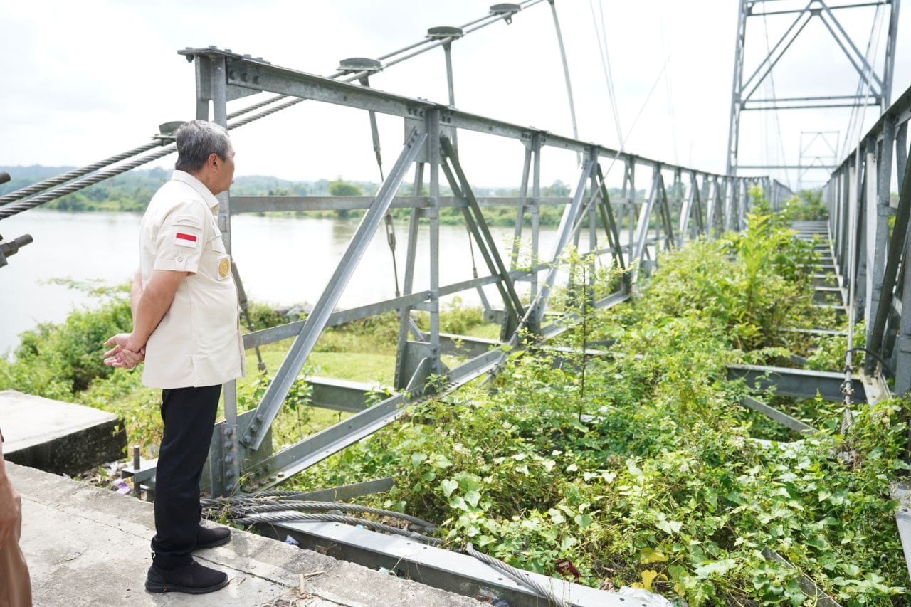 Tahun Ini, Pemprov Riau Bangun Empat Jembatan Gantung di Kampar