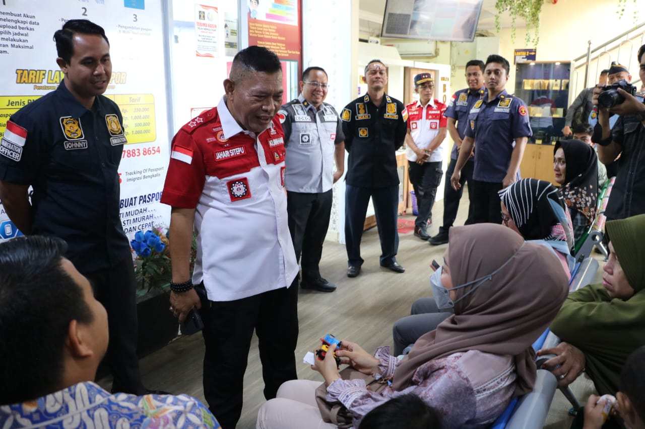Kakanwil Kemenkumham Riau Sidak ke Kantor Imigrasi Bengkalis