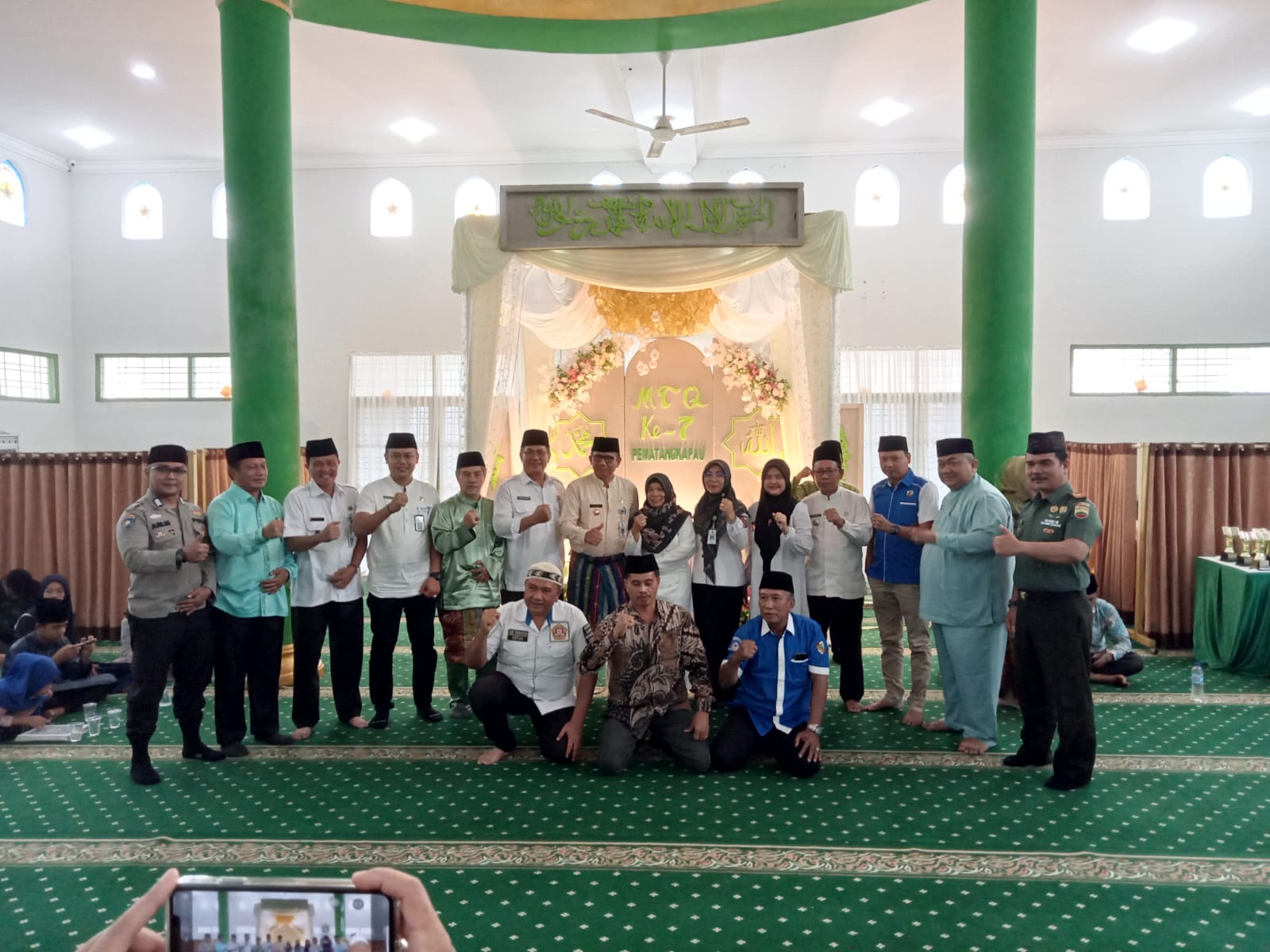Hadiri MTQ Kelurahan Pematang Kapau, Ketua KNPI Kulim Ajak Remaja Cintai Al Qur'an