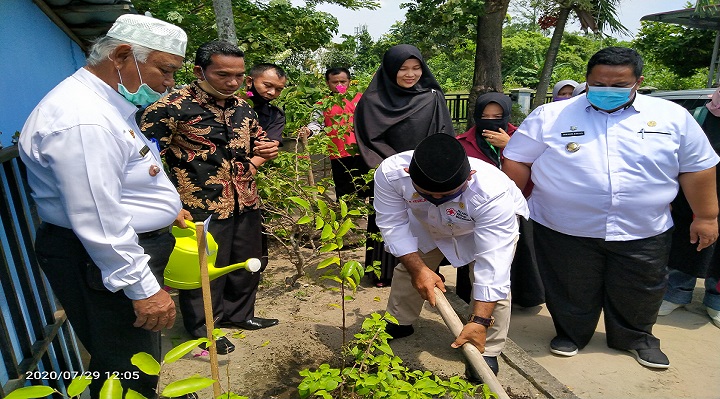 Mahasiswa STIT Al-Kifayah Riau Kukerta di Desa Tanah Merah