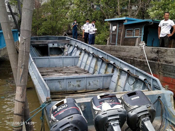 Kejari Bengkalis akan Lelang 19 Unit Kapal dan 17 Speedboat Sitaan Negara