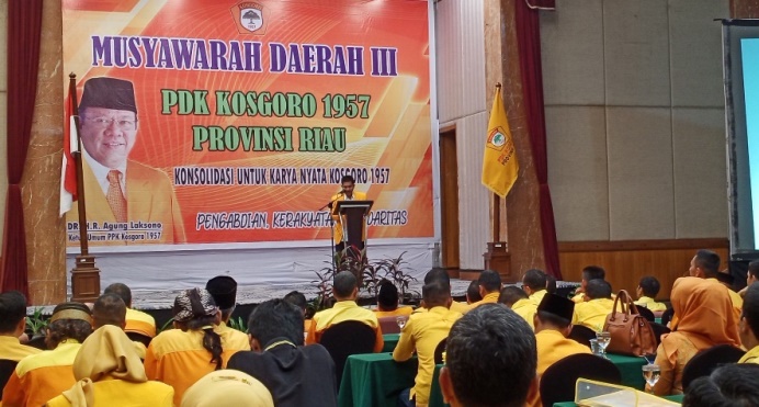 Dihadapan Agung Laksono, Kader Kosgoro Maju Pilkada Serentak Diperkenalkan