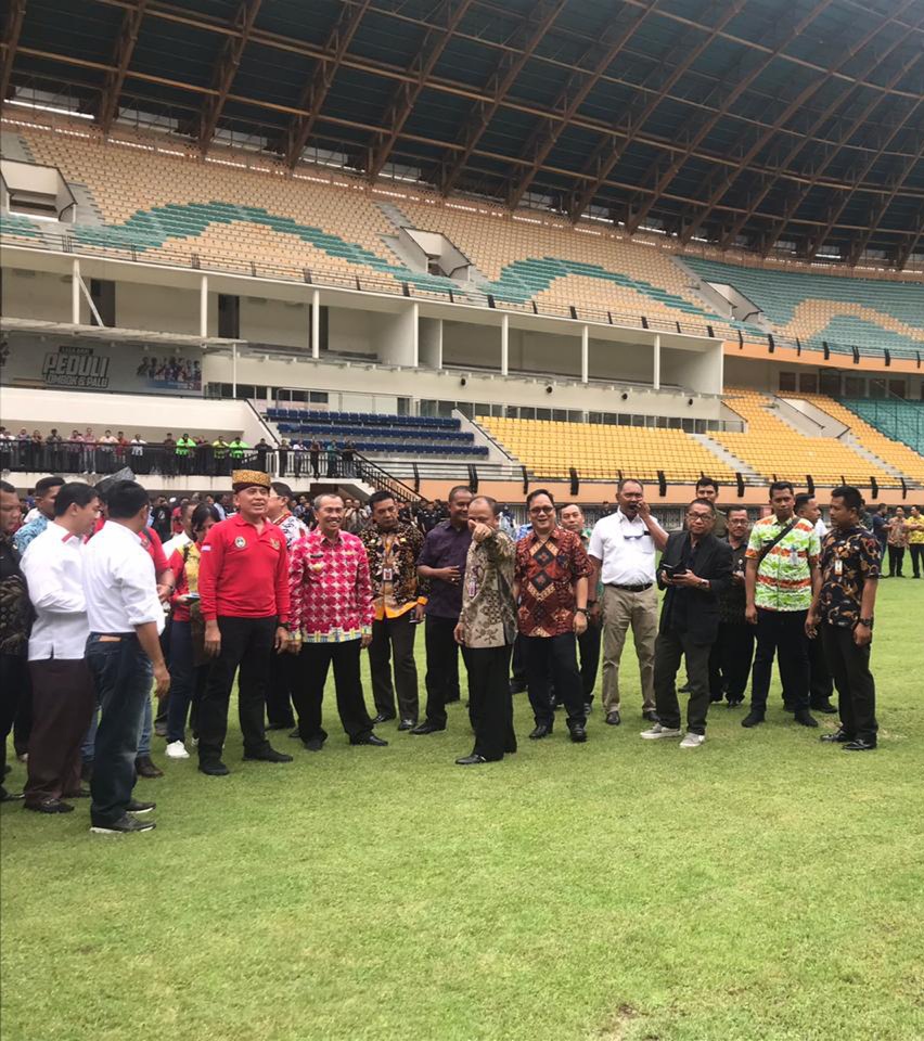 Usai Tinjau Stadion Utama, Ketua PSSI Beri Catatan Untuk Bisa Jadi Venue World Cup U20 2021