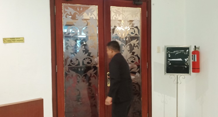 Gubri Pimpin Rapat Tertutup Kedatangan Presiden Jokowi