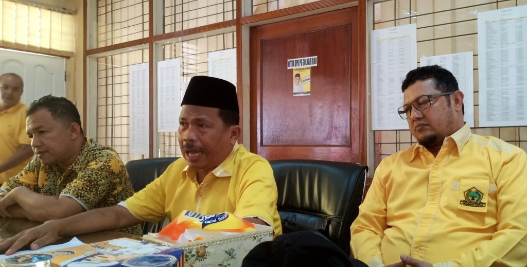 Syamsuar dan Andi Rahcman Bakal Bertarung Rebutkan Kursi Golkar Riau