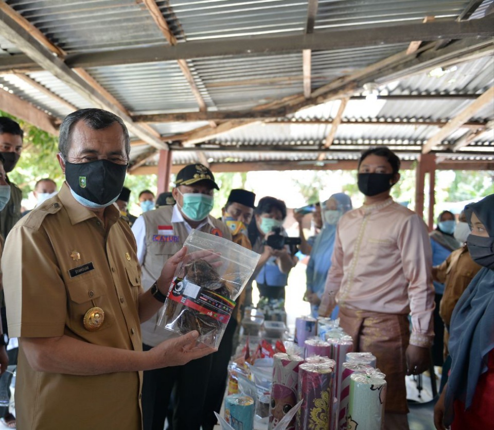 Pemprov Riau Bakal Fasilifasi Pemasaran UMKM Desa Kampar