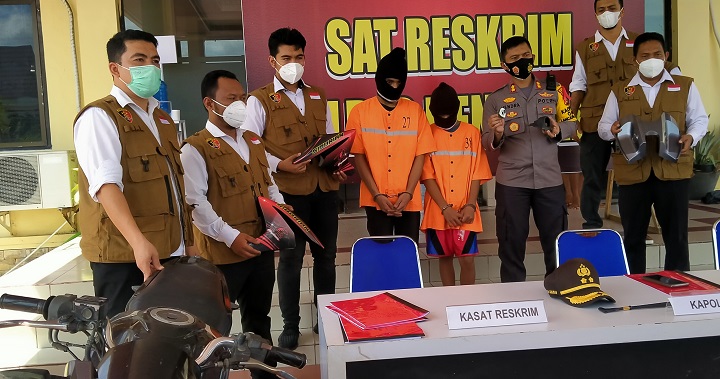 Gila! ABG 15 Tahun di Bengkalis Jadi Otak Curanmor