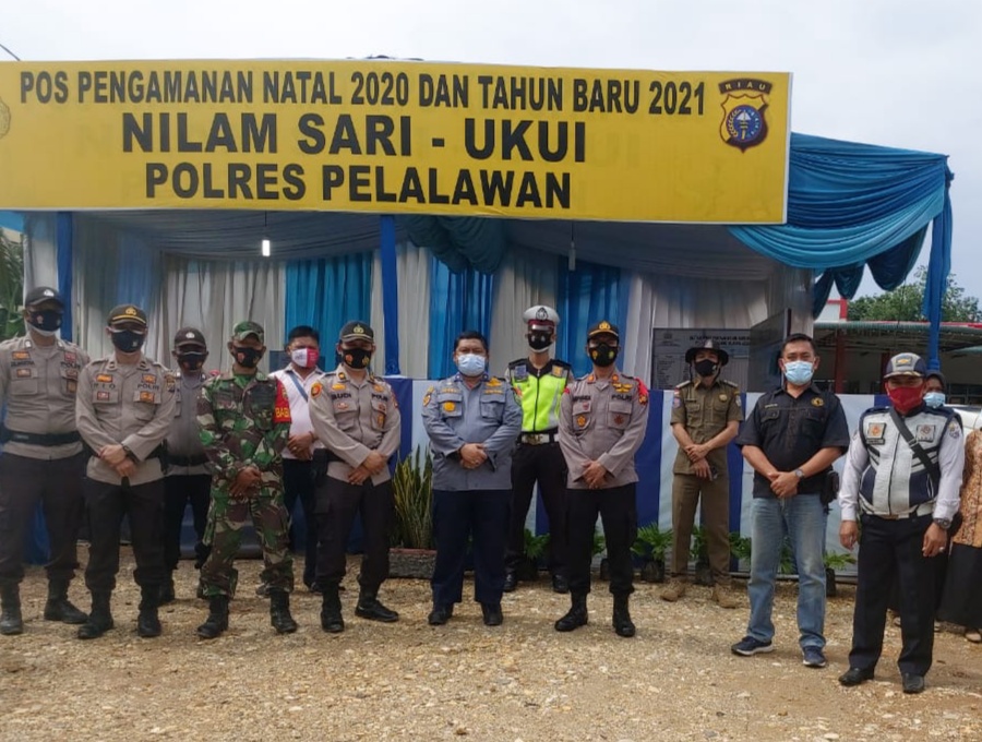 Dishub Riau Pantau Keamanan Posko Nataru dan Prokes di Sejumlah Titik