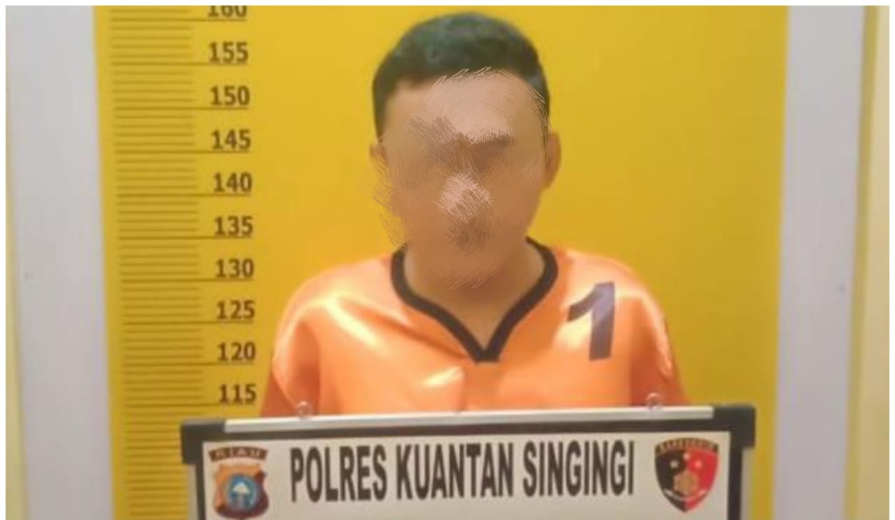 Sat Reskrim Polres Kuansing Ringkus Bandar Judi online  