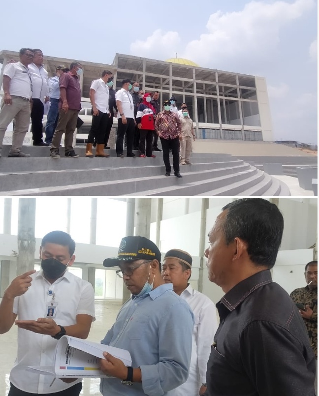 Komisi IV Tinjau Pembangunan Islamic Center Pekanbaru, Hasilnya Mengecewakan