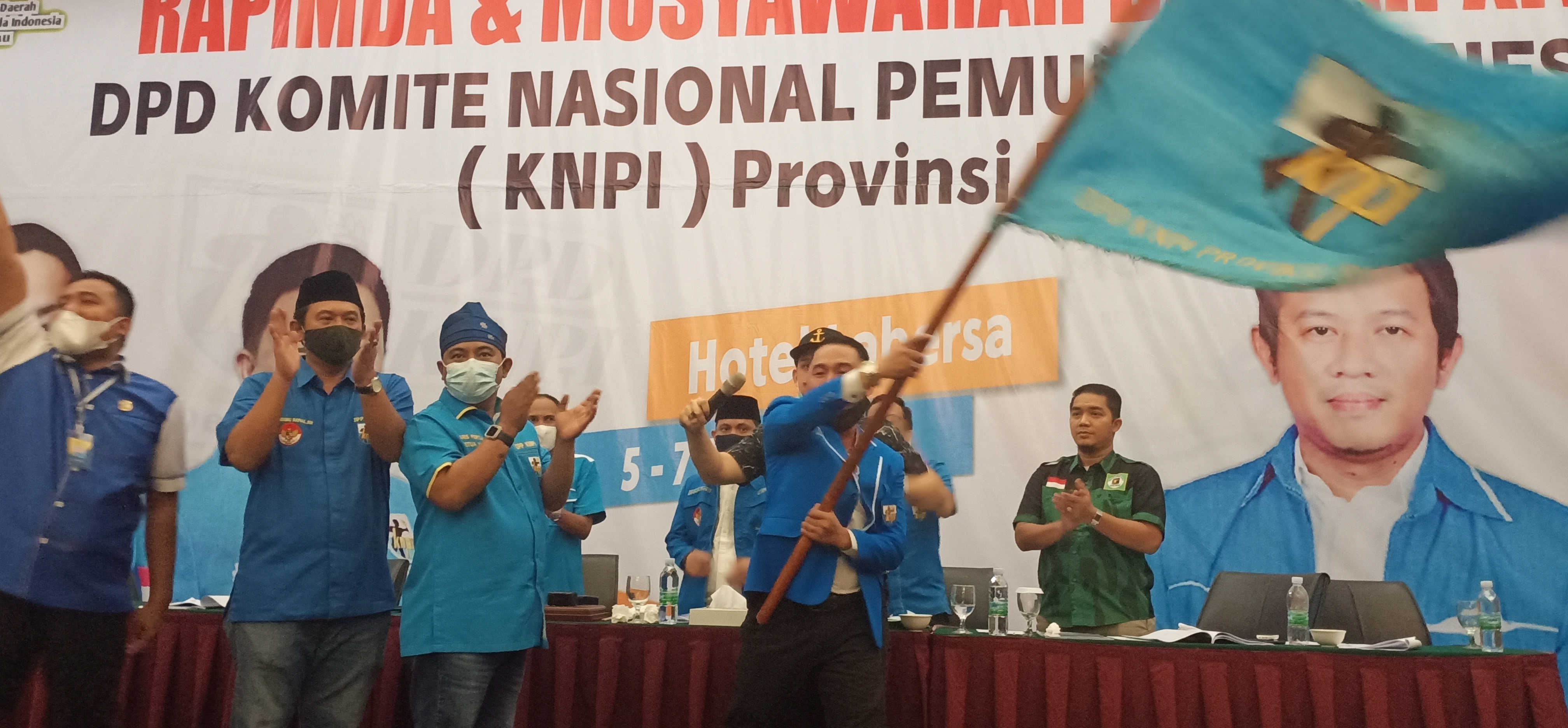 Terpilih Secara Aklamasi, Fuad Santoso Pimpin KNPI Riau 