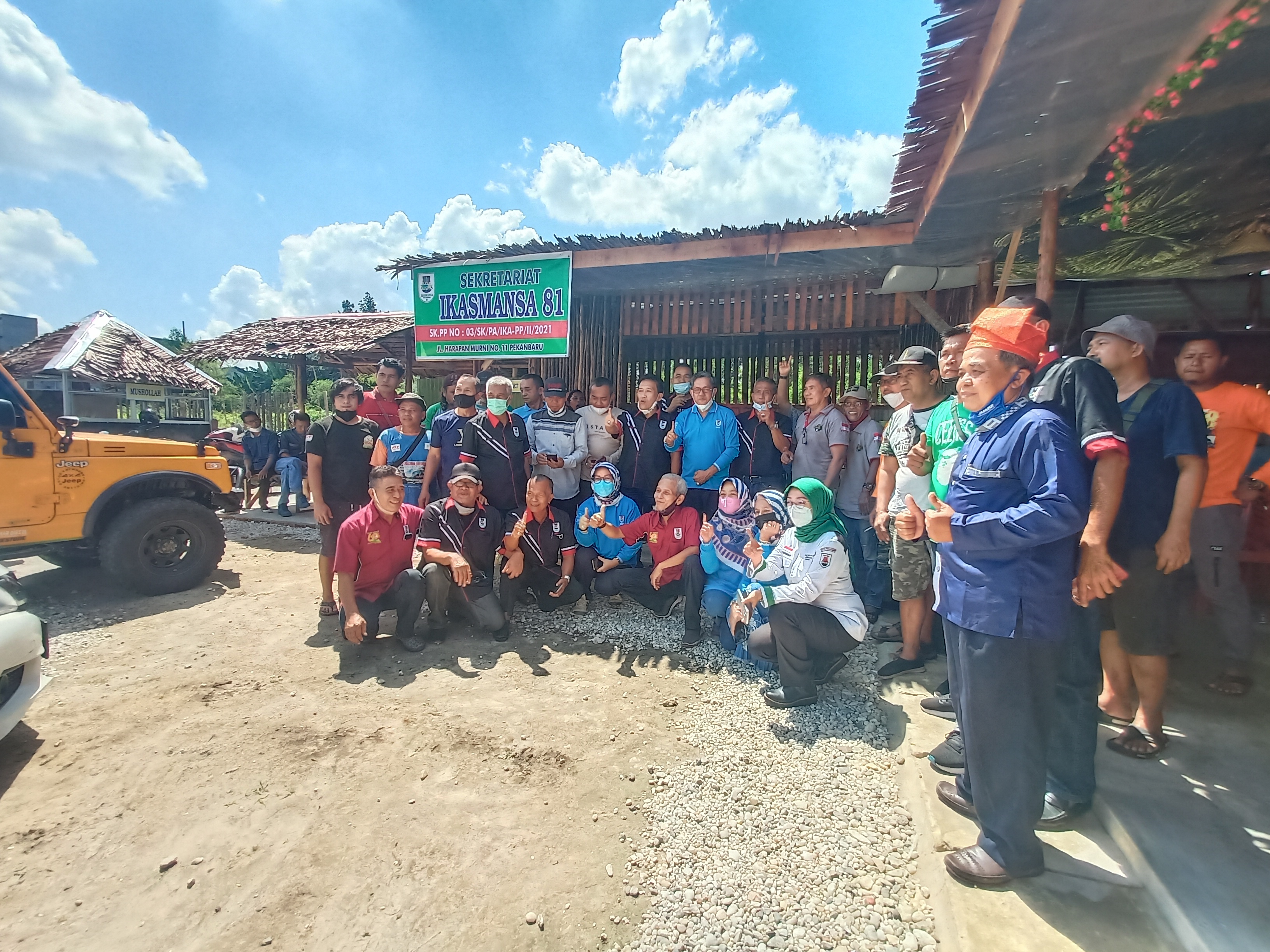 Diresmikan Sekjen, Ikasmansa Angkatan 81 Kini Punya Cafe, Namanya Falanta 81