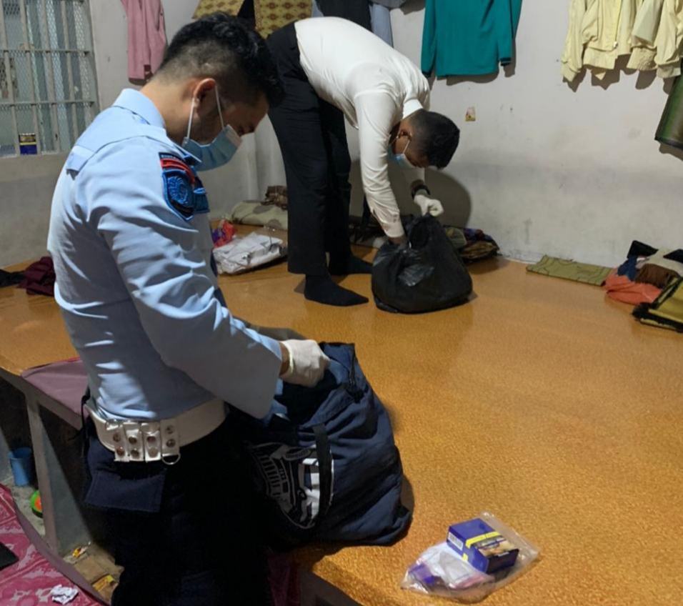 Tak Jera, Petugas Kembali Temukan Barang Terlarang Saat Razia Kamar Warga Binaan