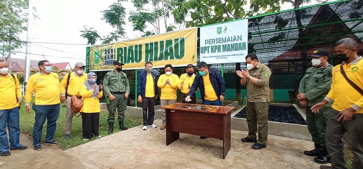 Wujudkan Riau Hijau, UPT KPH Mandah Ujung Tombak Pelestarian Alam di Inhil