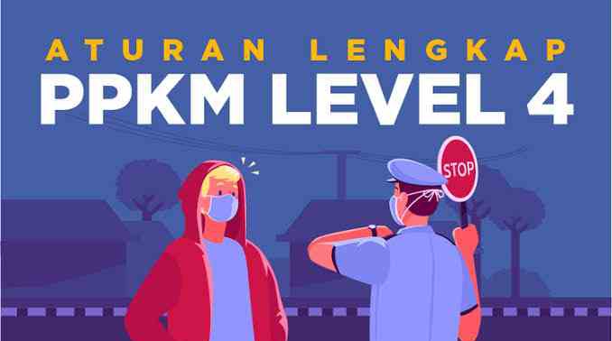 Pemerintah Perpanjang PPKM Level 4 Hingga 9 Agustus