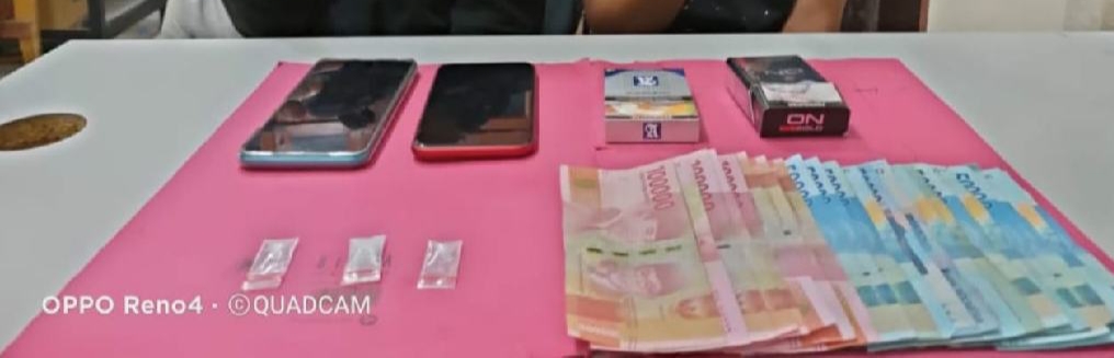 Dua Pengedar Sabu di Kampung Panjang Diringkus  Resnarkoba Polres Kampar