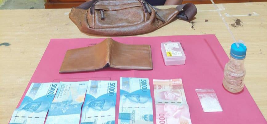 Pengedar Sabu, Pria paruh Baya Warga Lipat Kain Diamankan Polsek Kampar Kiri
