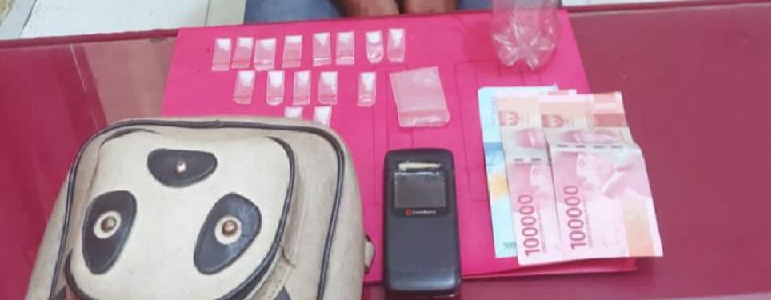 Simpan 15 Paket Sabu, Warga Talang Danto Diringkus Polisi Dirumahnya