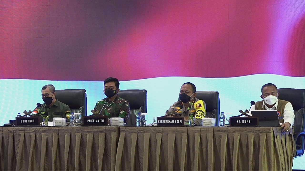 Panglima TNI Apresiasi Penurunan Level Covid-19 di Riau