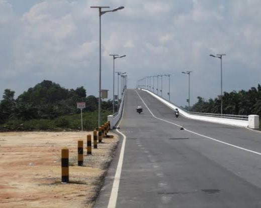 Alhamdulillah, Perbaikan Jembatan Meredan Selesai, Masyarakat Bisa Melintas dengan Nyaman