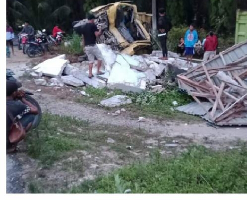Terjepit, Satu Pelaku Pencuri Truk Sawit Diringkus Polisi