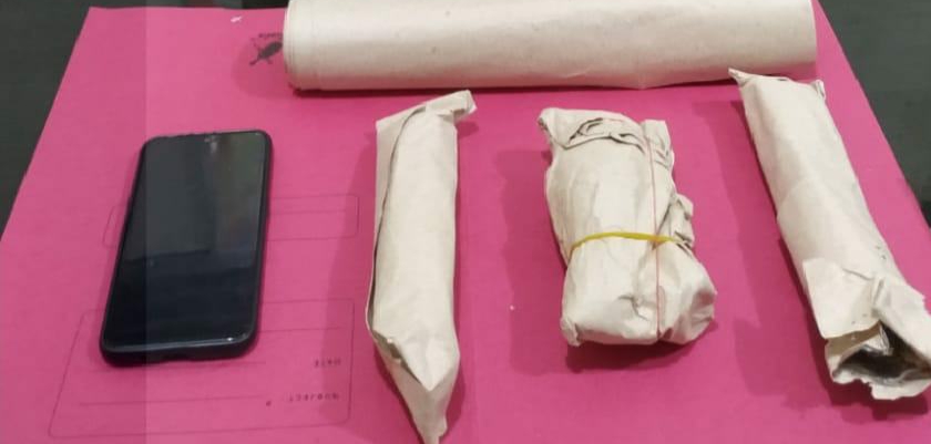 Polres Kampar Tangkap Pengedar 160 Gram Daun Ganja Kering di Kampar Hulu