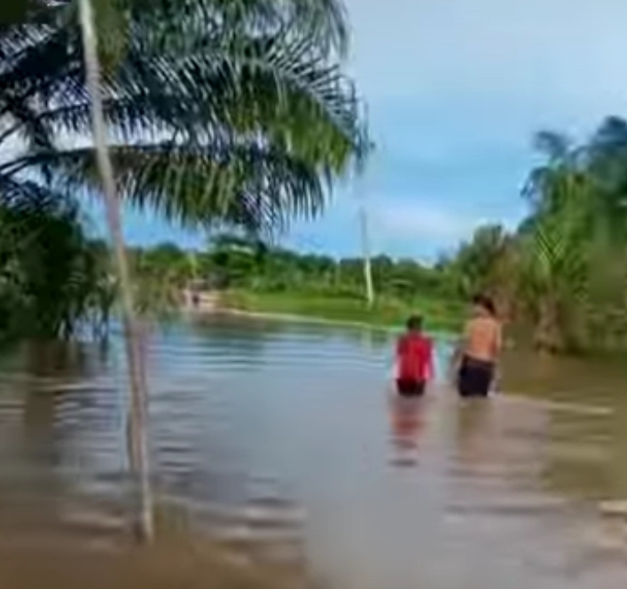 Curah Hujan Tinggi, Tiga Daerah di Riau Dilanda Banjir