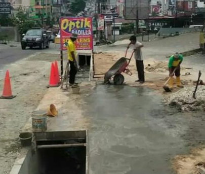Kurang Dua Bulan, Dinas PUPR Selesaikan Perbaikan Jalan Lobak 