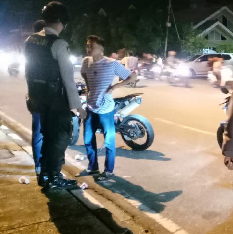 Patroli Harkamtibmas, Tiga Unit Sepeda Motor Diamankan Tim Tembak Polres Kampar