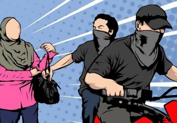 Menjambret, Residivis Kasus Pencurian  Ditangkap Polisi di Rumahnya