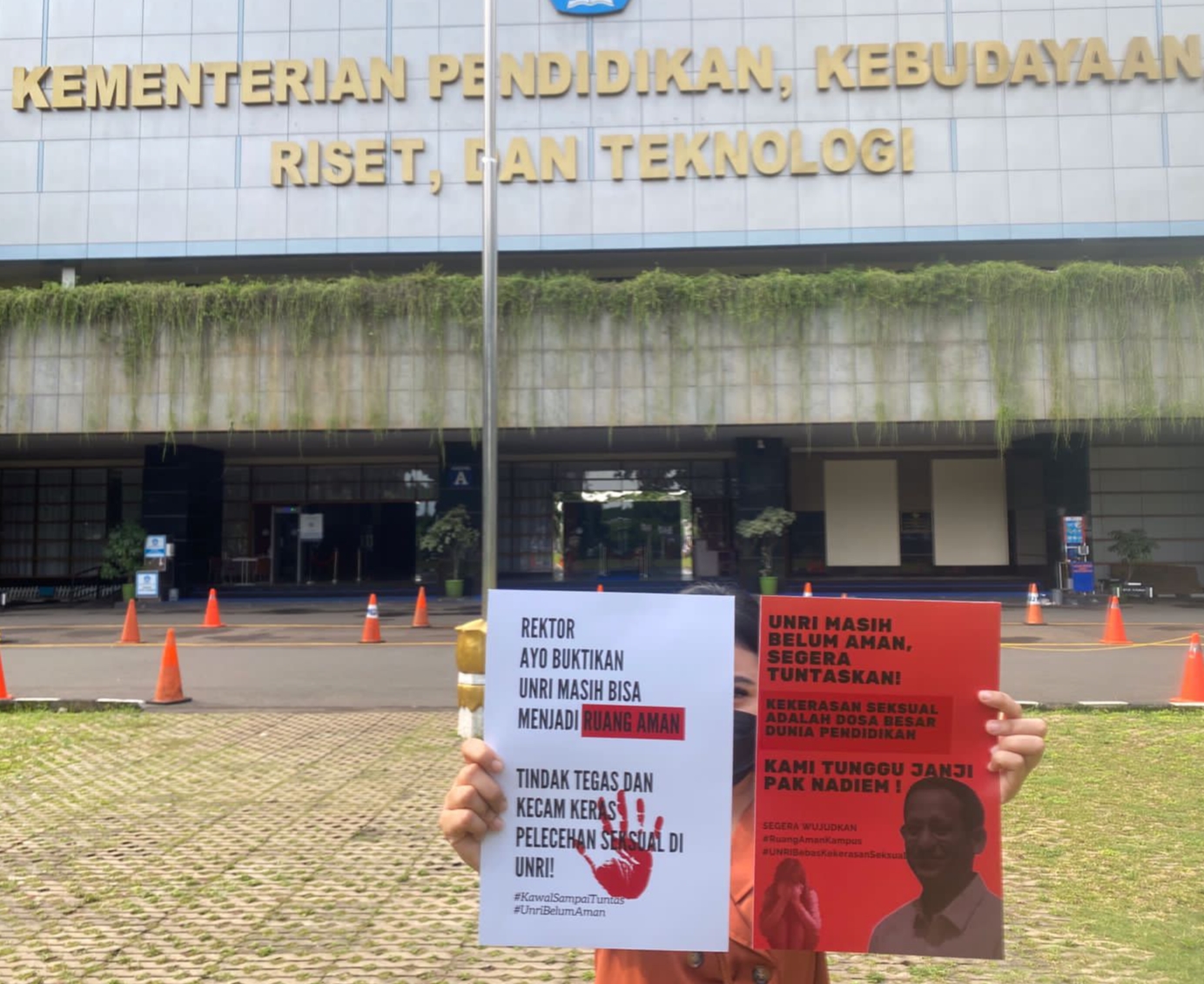 Syafri Harto Divonis Bebas, Komahi UNRI Datangi Mendikbud Nadiem Makarim 