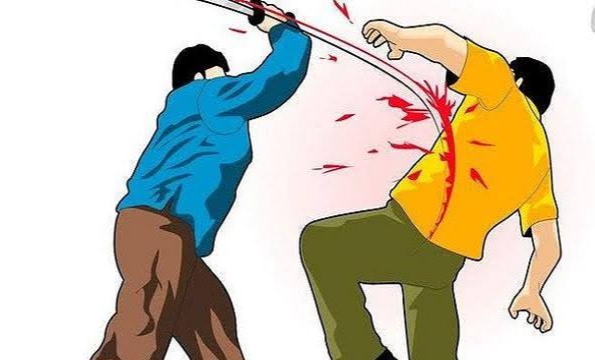 Sadis! Pria di Pekanbaru Bacok Ayah Kandung dengan Parang