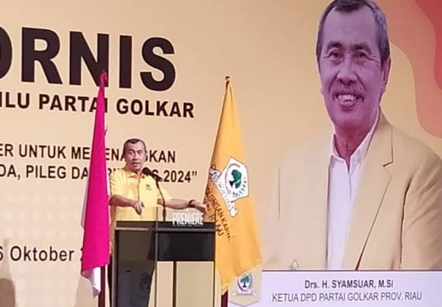 Dipimpin Syamsuar, Golkar Riau Segera Tempati Kantor Baru