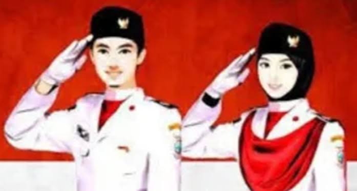 Pelajar SMKN 1 Bangkinang dan SMAN 8 Pekanbaru Jadi Utusan Paskibraka di Istana Merdeka