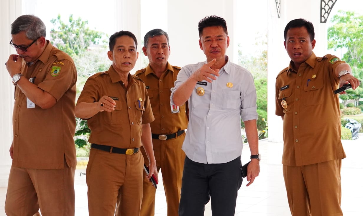 Gubri dan Bupati Rohil Sepakat Pembukaan MTQ Riau ke-40 Dibuat Secara Sederhana 