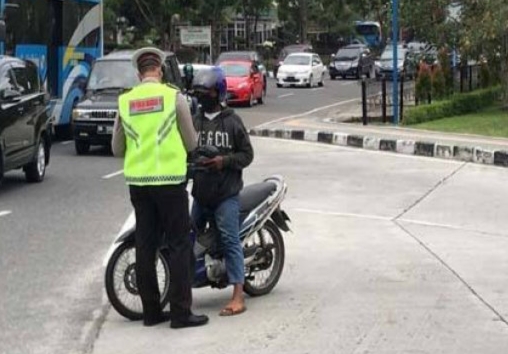 Ditlantas Polda Riau Gelar Operasi Zebra, 46 Pemotor Ditindak