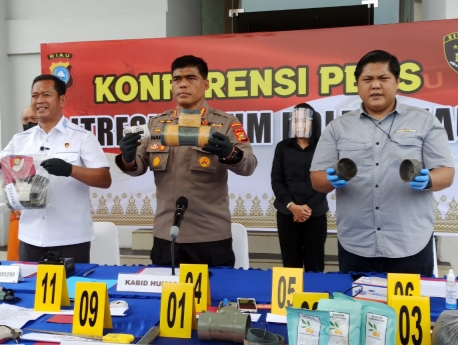 Hanya karena Sakit Hati,Perakit Bom di Inhu Habiskan Uang Rp30 Juta Beli Bahan Peledak 