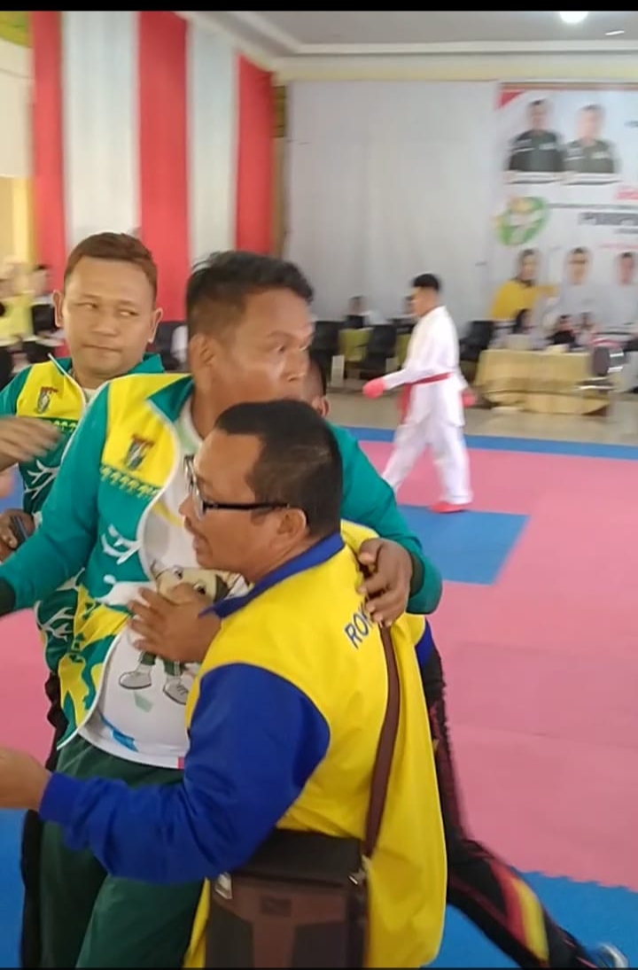 Duel Karateka Kampar vs Inhil Ricuh, Porprov X Kuansing Tercoreng