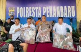 Ringkus Bandar Besar Narkoba di Bengkalis, Polisi Sita Rp3,2 Miliar 