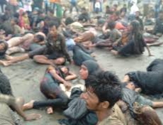 Ratusan Pengungsi Rohingya Terdampar di Pidie Aceh
