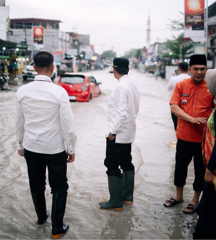 Solusi Banjir di Sigunggung, Pemko Pekanbaru Bangun Drainase Alirkan Air ke Anak Sungai