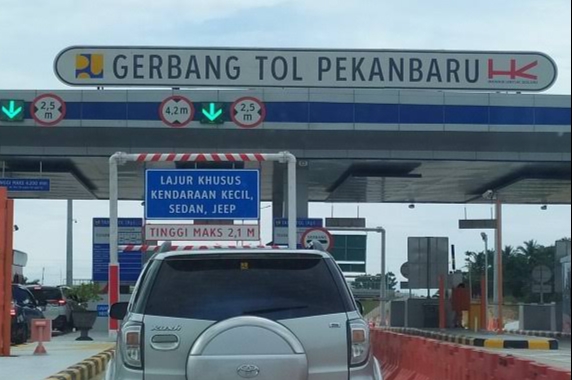 Selama Libur Imlek Jumlah Kendaraan Melintasi Tol Permai Menurun