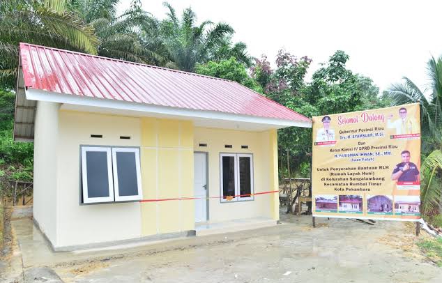 Pemprov Riau Anggarkan Bankeu RLH Rp54 Miliar, Terbesar untuk Kabupaten Kampar