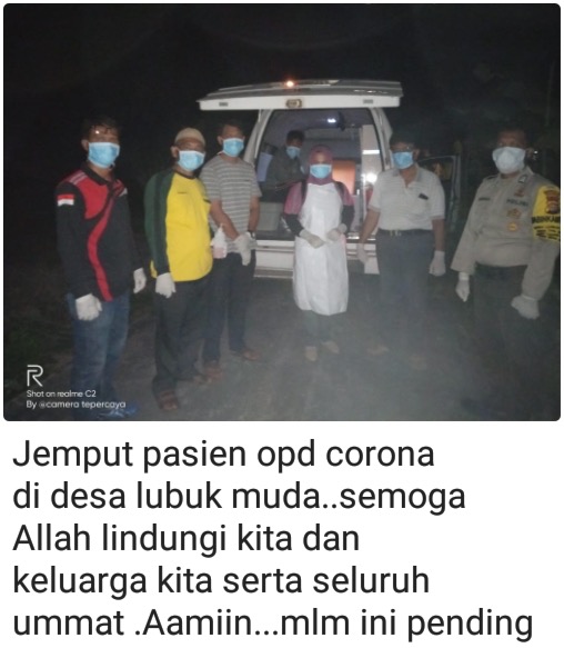 Diduga Terpapar Corona Warga Siak Kecil Dirujuk ke RSUD Bengkalis