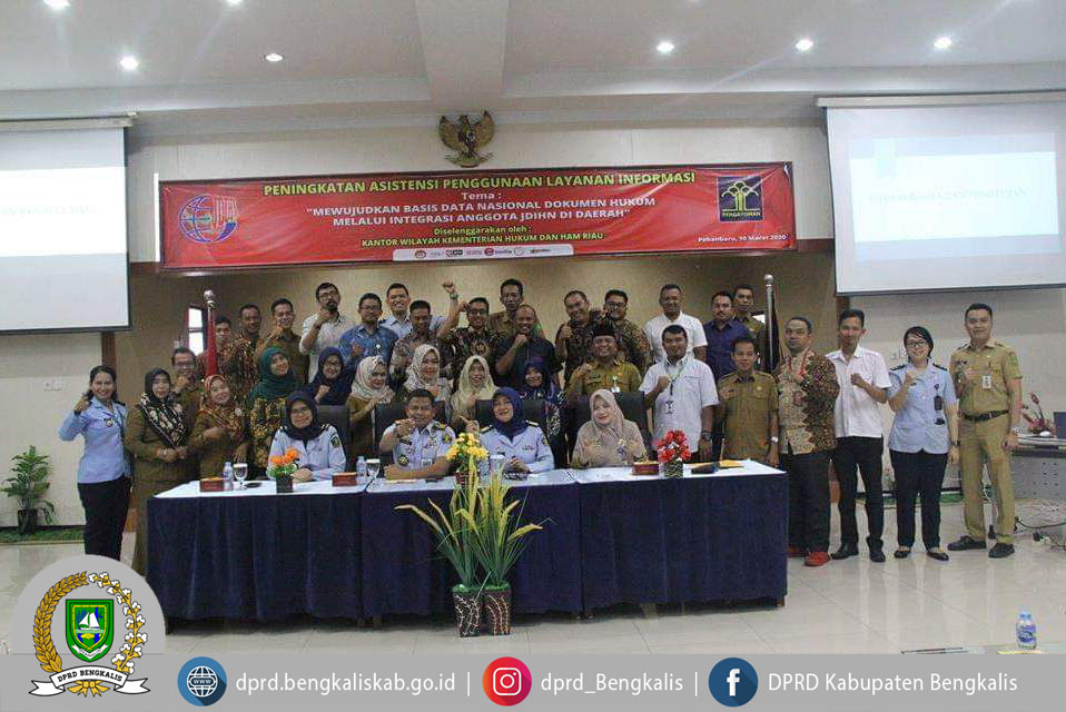 Kanwil Kemenkumham Riau Gelar Asistensi Penggunaan Layanan Informasi