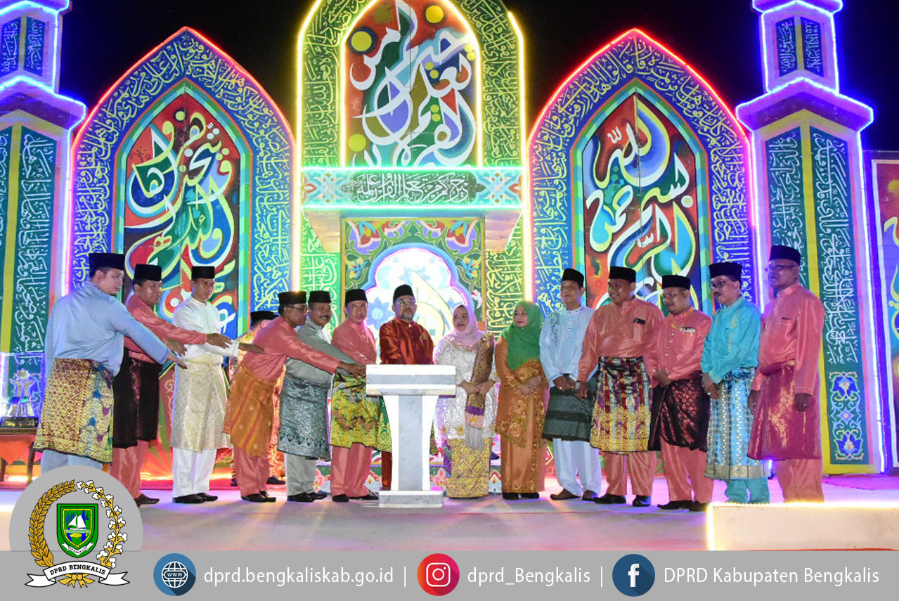 MTQ ke - XVII Kecamatan Pinggir, Al Azmi: Budayakan Nilai-Nilai Alquran pada Kehidupan Sehari-hari