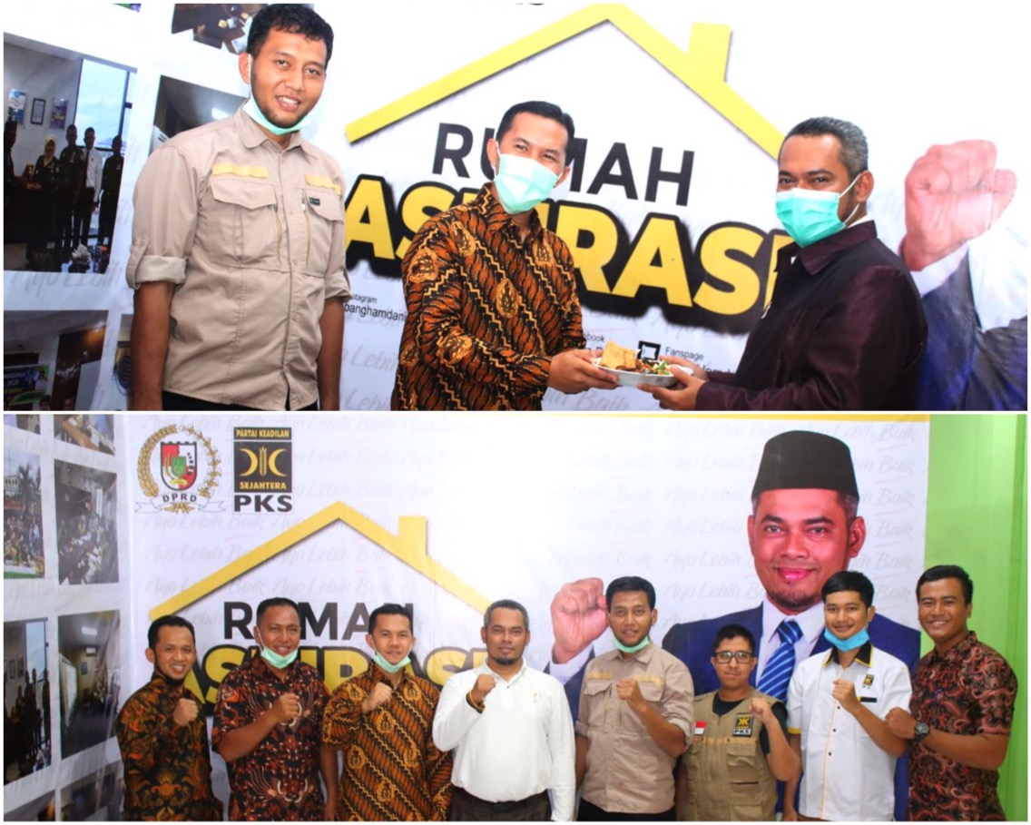 Tahniah, Ketua DPRD Pekanbaru Launching Rumah Aspirasi PKS Perdana