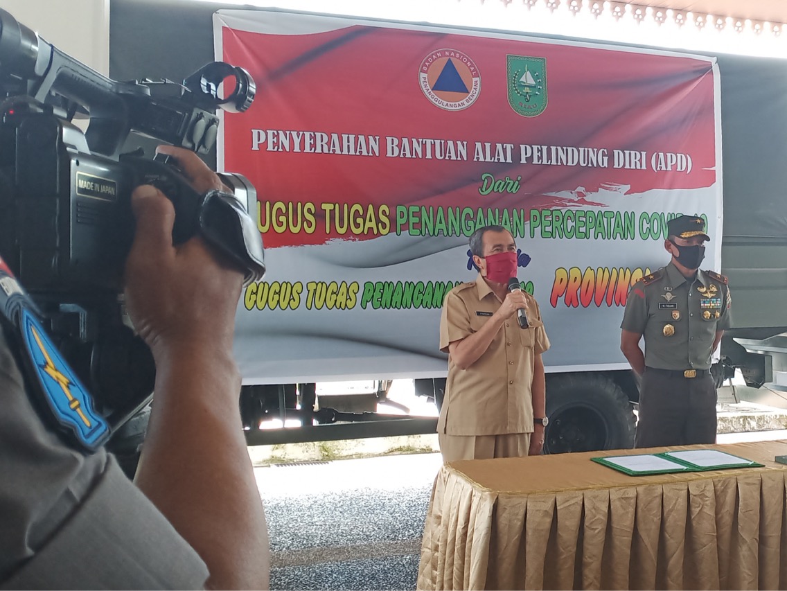 Kaji Pembatasan Sosial Berskala Besar, Pemprov Bangun Pos Pemantauan di Perbatasan Jambi, Sumut dan Kiliranjou