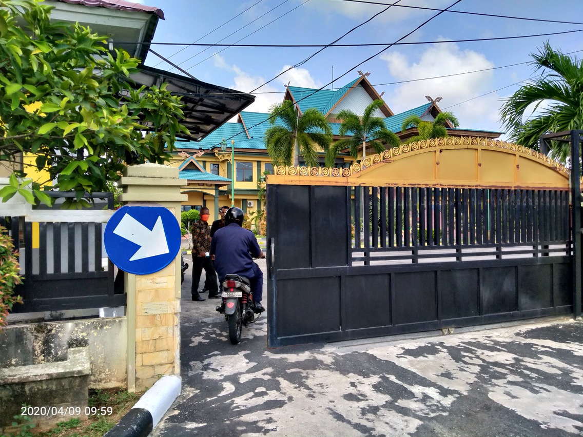 PDP Meninggal di RSUD Bengkalis, Gedung DPRD yang Ditutup untuk Umum